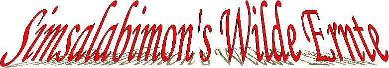 Simsalabimon's Wilde Ernte